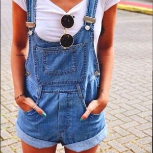 Denim Overalls